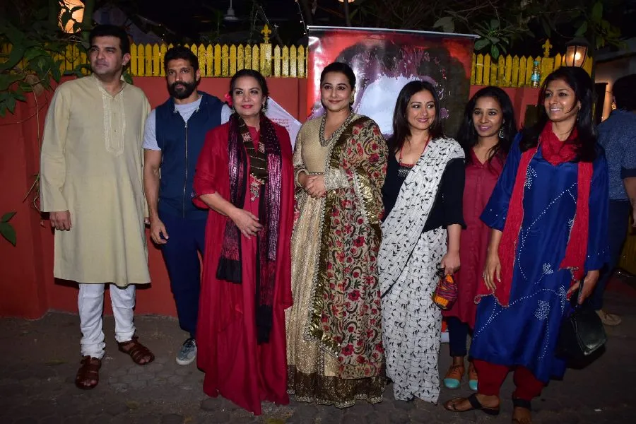 Sidharth Roy Kapur, Farhan Akhtar, Shabana Azmi, Vidya Balan, Divya Dutt, Nandita Das