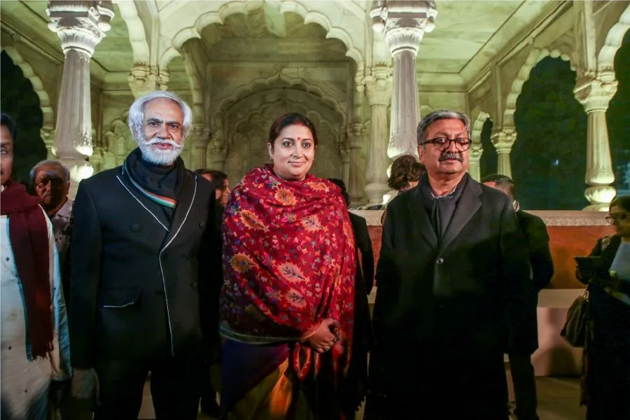 Sunil Sethi, Smriti Irani, Raghavendra Singh