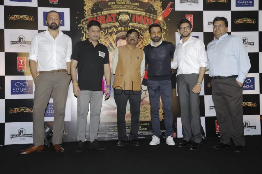 Atul Kasbekar, Bhushan Kumar, Emraan Hashmi, Aditya Thackeray