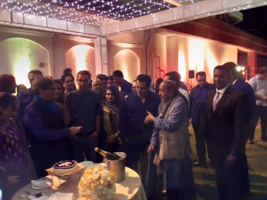Subhash Ghai, Salman Khan, Ali Peter John