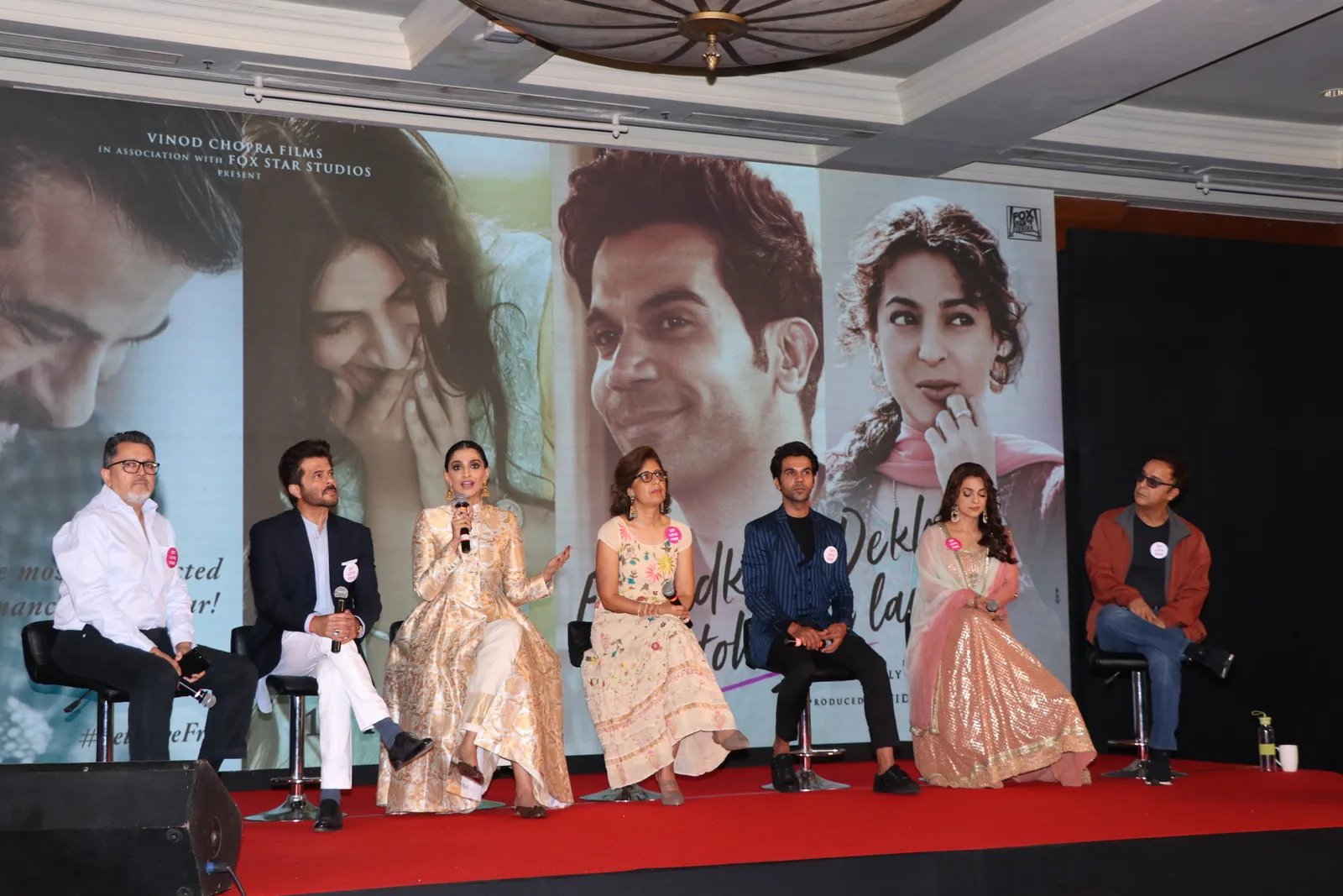 Vijay Singh, Anil Kapoor, Sonam Kapoor, Shelly Chopra Dhar, Rajkummar Rao, Juhi Chawla, Vidhu Vinod Chopra