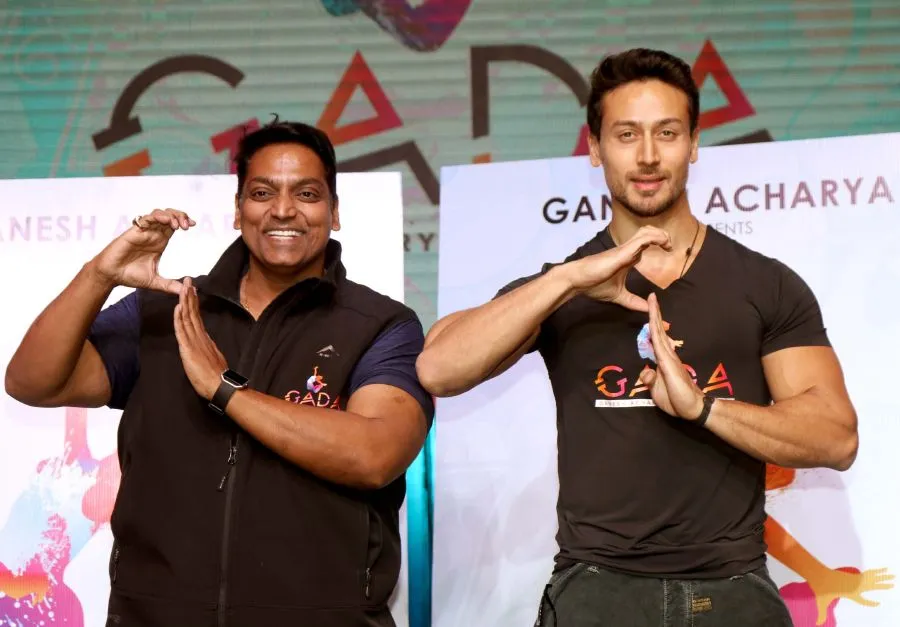 Ganesh Acharya, Tiger Shroff