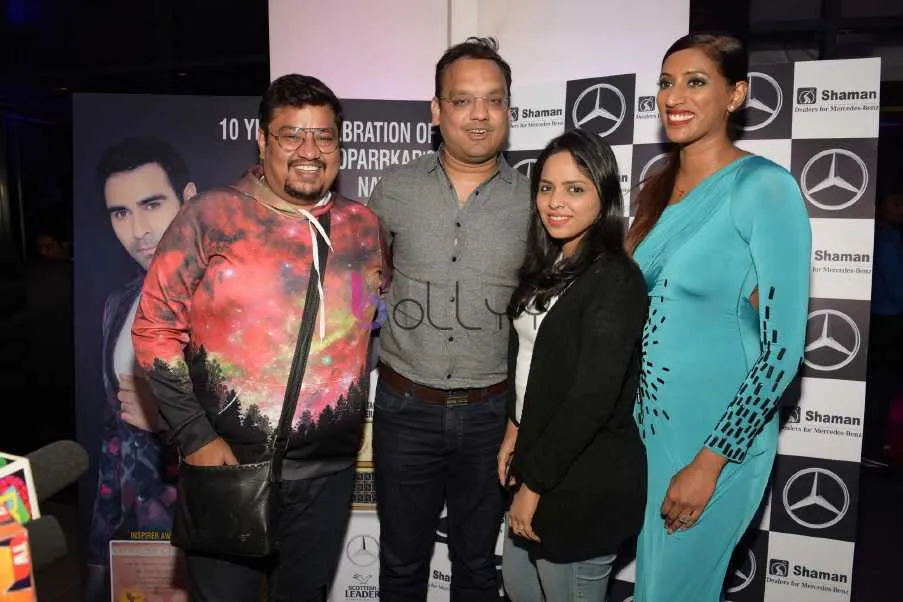 Shakir shaikh with Mayank Lalpuria, Komal Lalpuria and and Sheela Tiruchi 