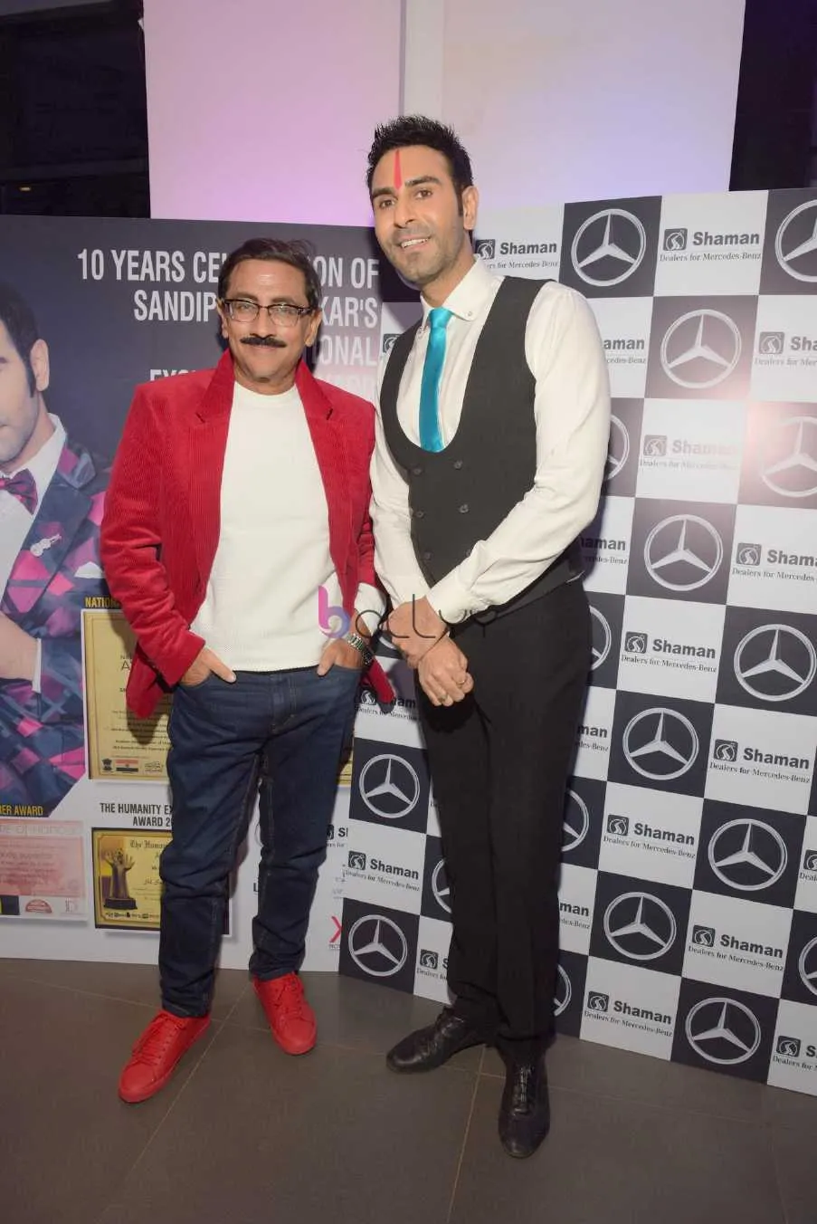 Dharmesh Darshan with Sandip Soparrkar