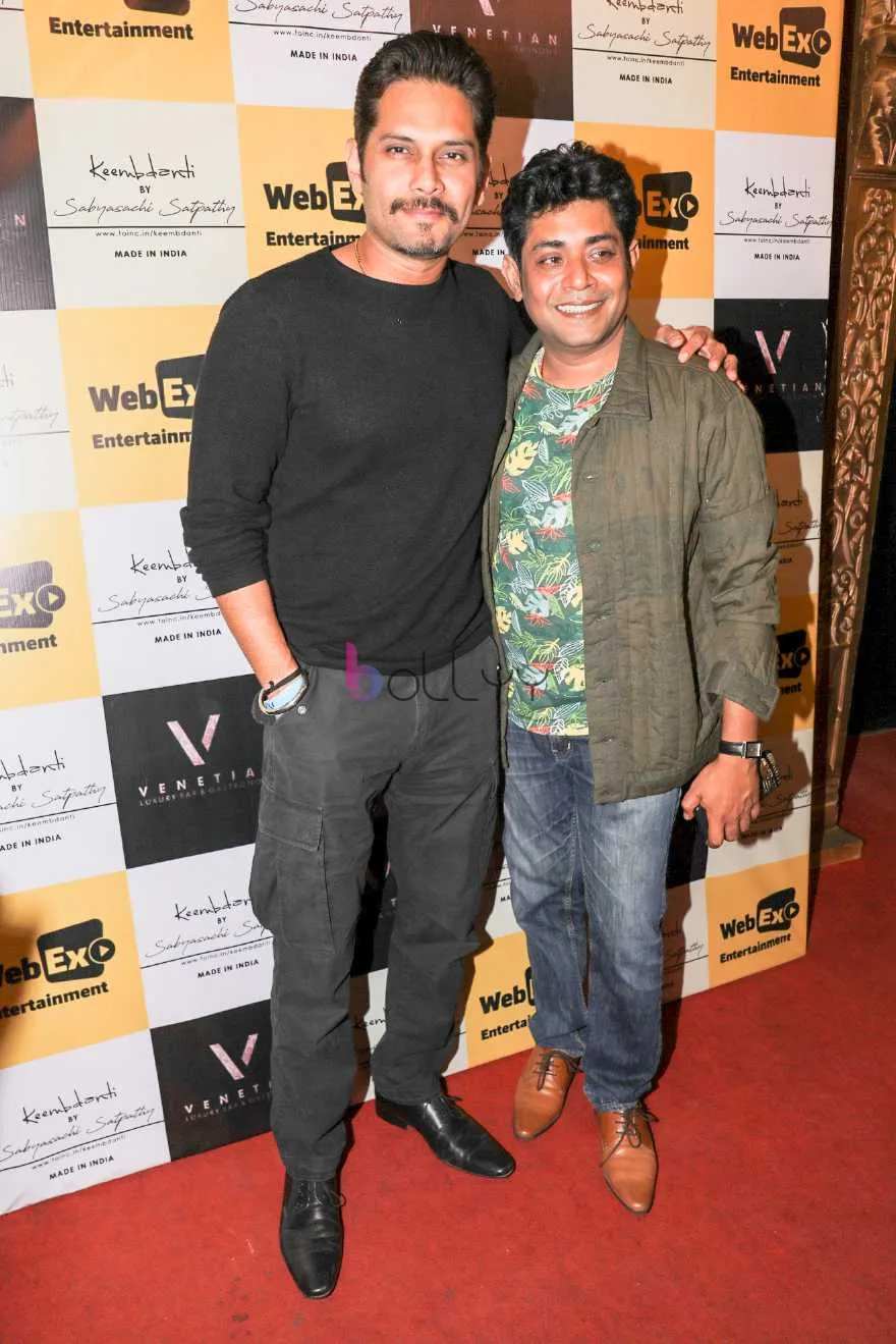 Sabyasachi Satpathy with Amar Upadhyay