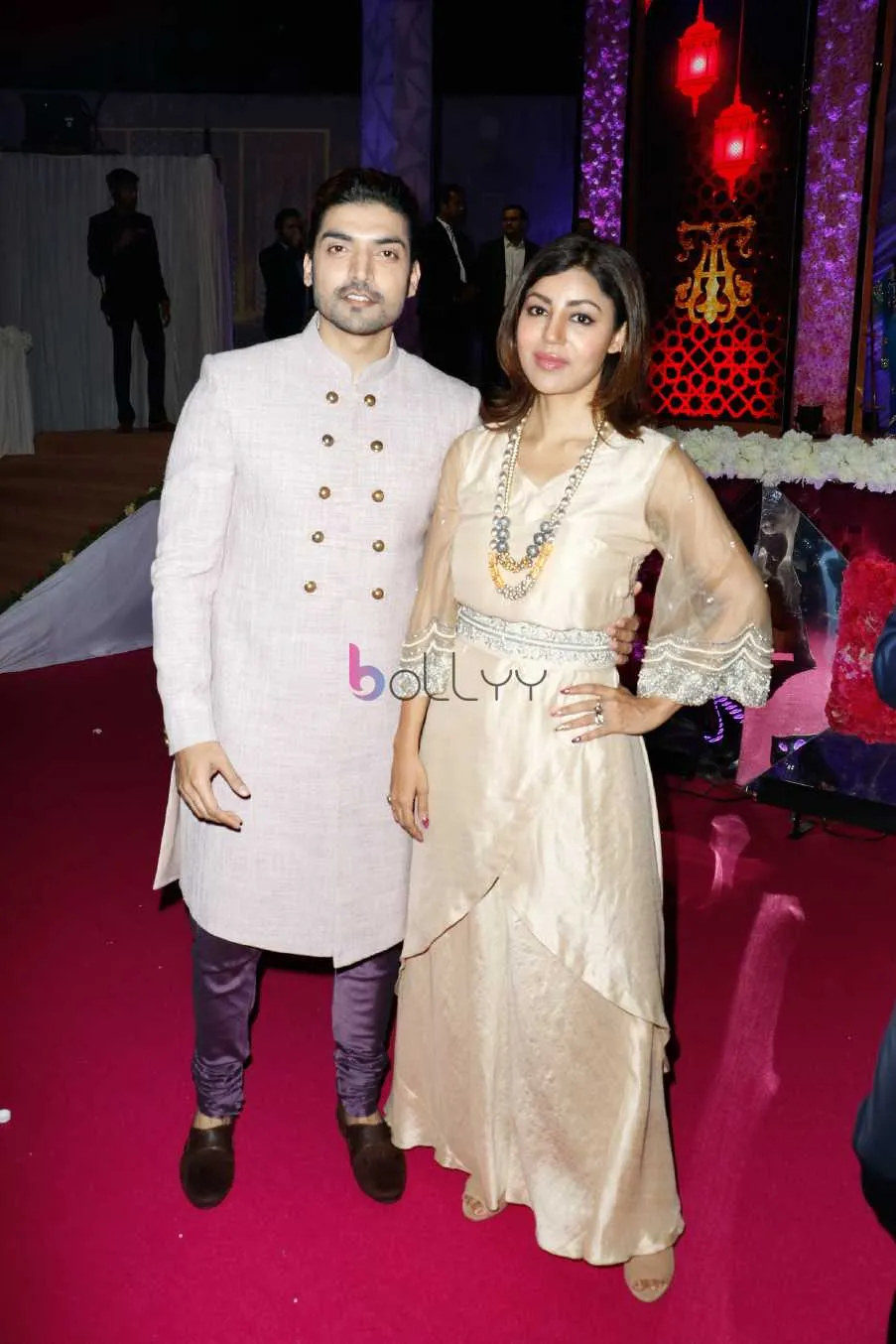 Gurmeet chaudhary with Debina Banerjee