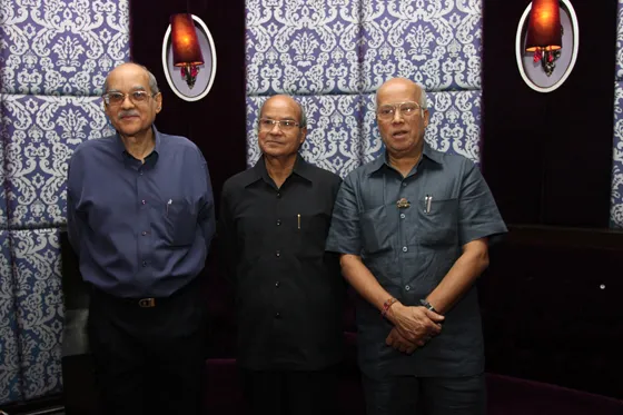Ajit Barjatya, Kamal Barjatya and Rajkumar Barjatya