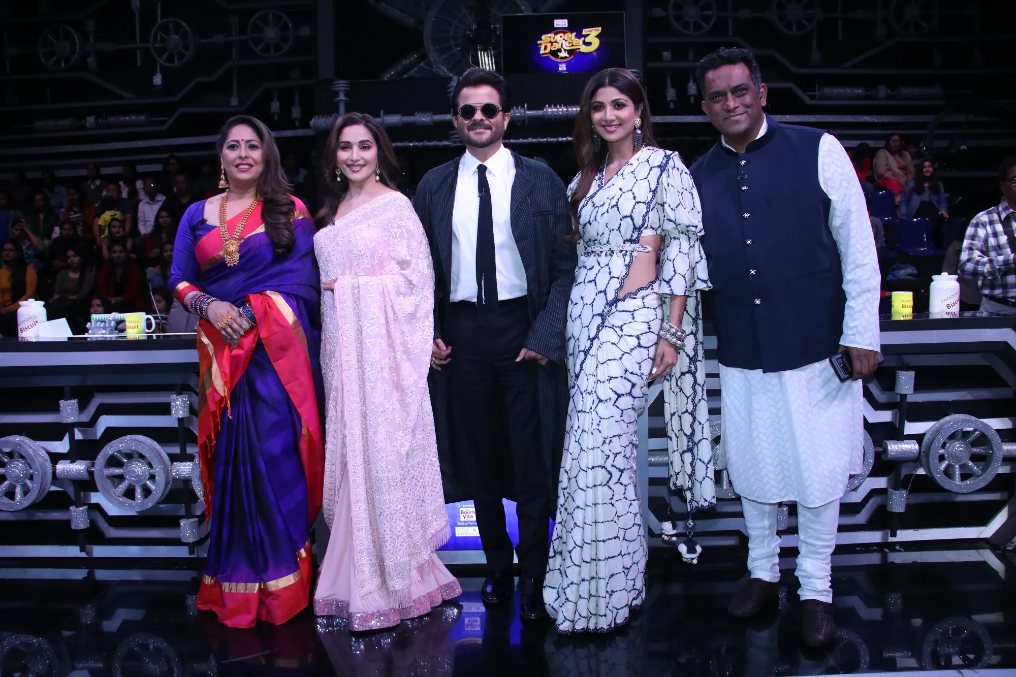 Geeta Kapur, Madhuri Dixit, Anil Kapoor, Shilpa Shetty, Anurag Basu