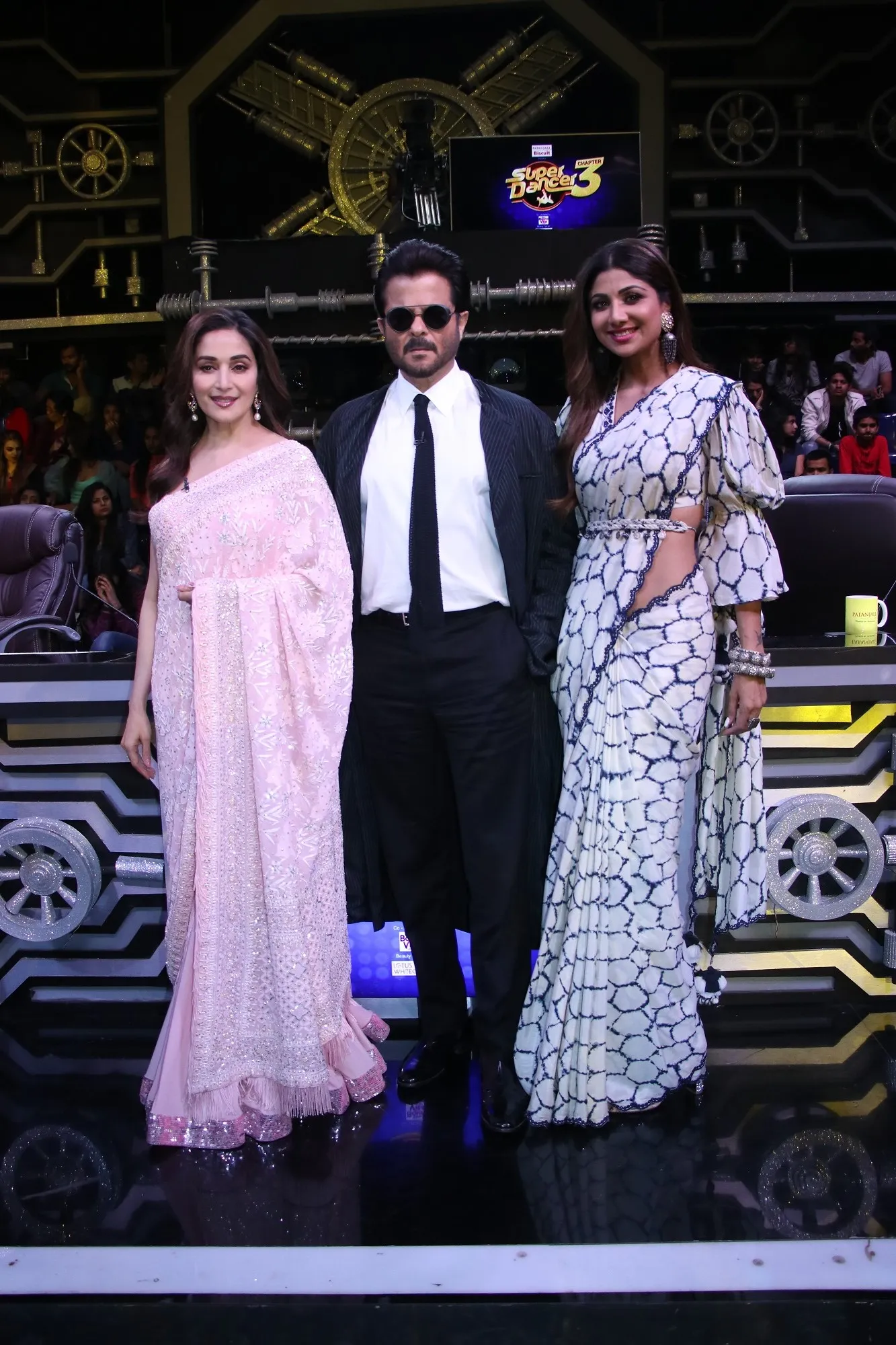 Madhuri Dixit, Anil Kapoor, Shilpa Shetty