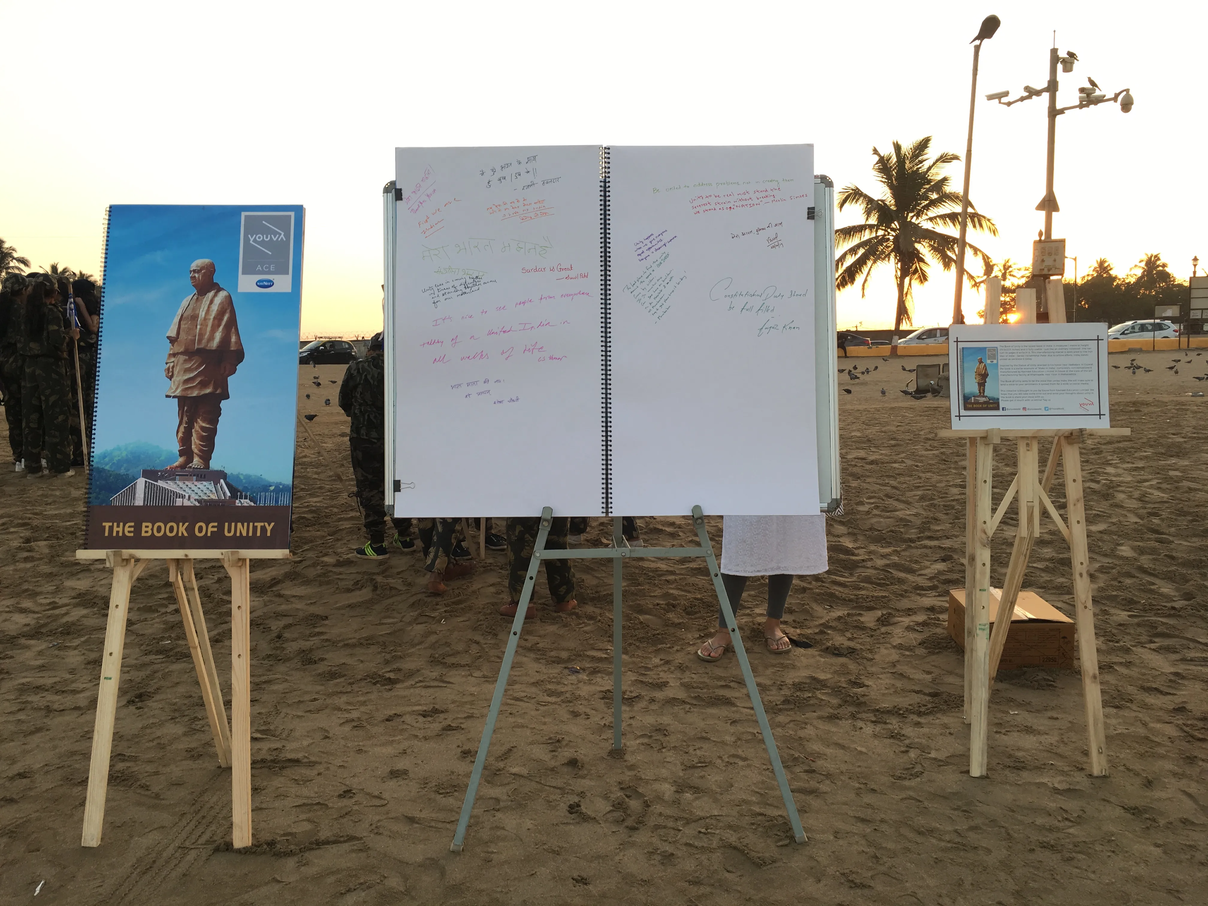 Day 2 of Youva Unites India kick starts at Juhu Beach