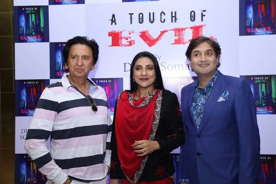Kailash & Aarti Surendranath with author Dhruv Somani