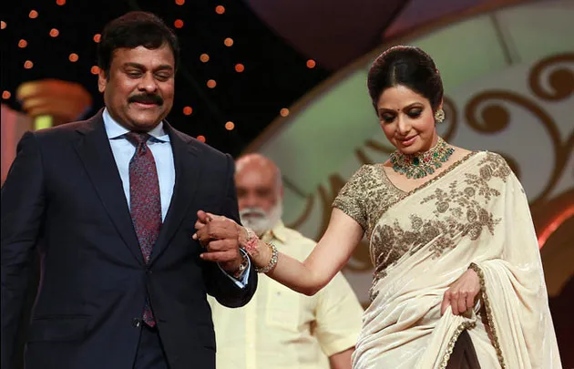sridevi wtih chiranjivi