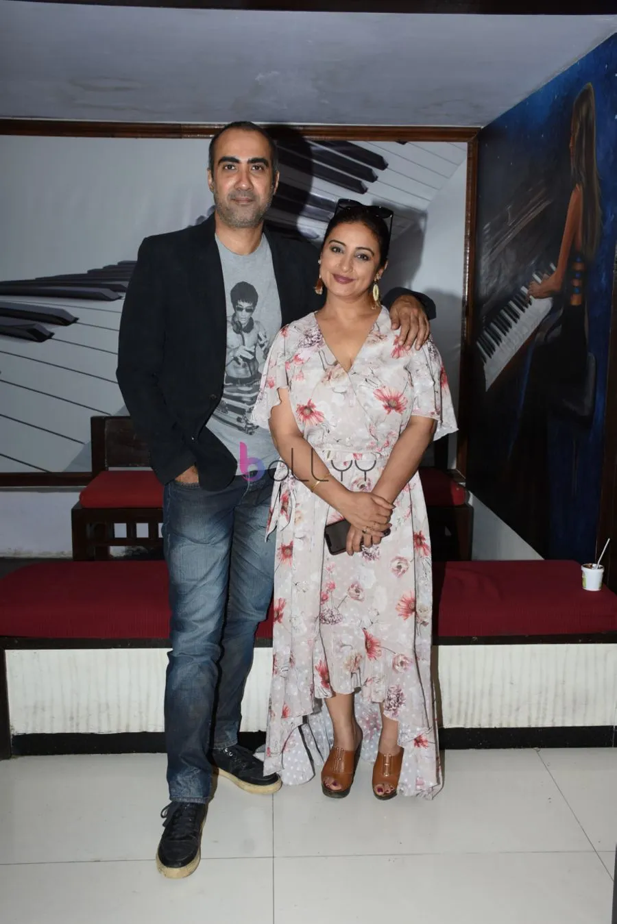 Ranvir Shorey and Divya Dutta 