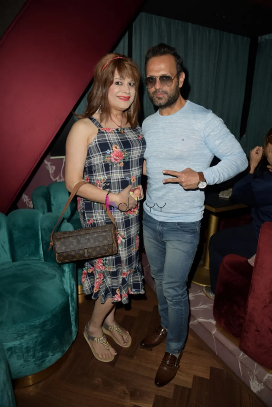 DJ Sheizwood with Bobby Darling