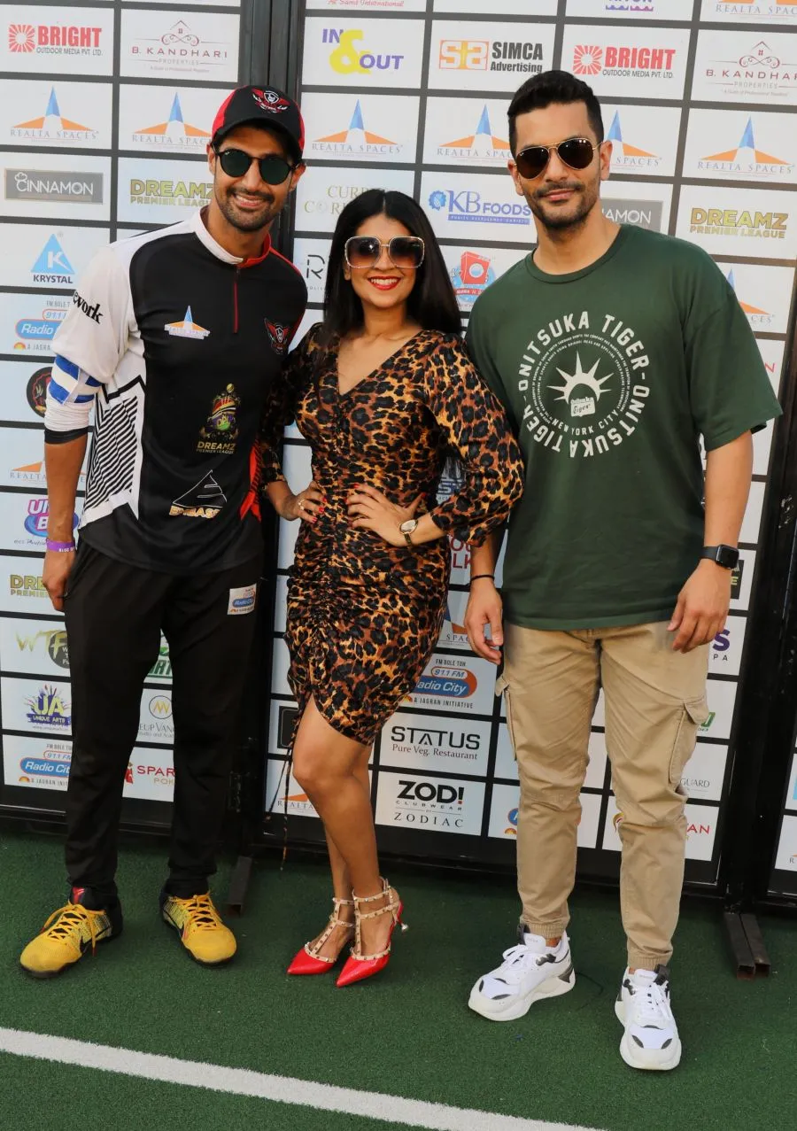 Tanuj Virwani with Pritee Khatpal and Angad Bedi