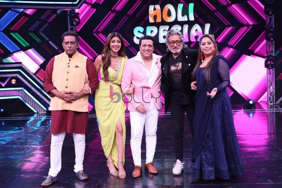 Anurag Basu, Shilpa Shetty, Govinda, Shakti Kapoor, Geeta Kapur