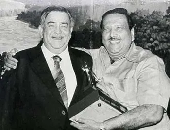 Bunny Ruben with Rajkapoor