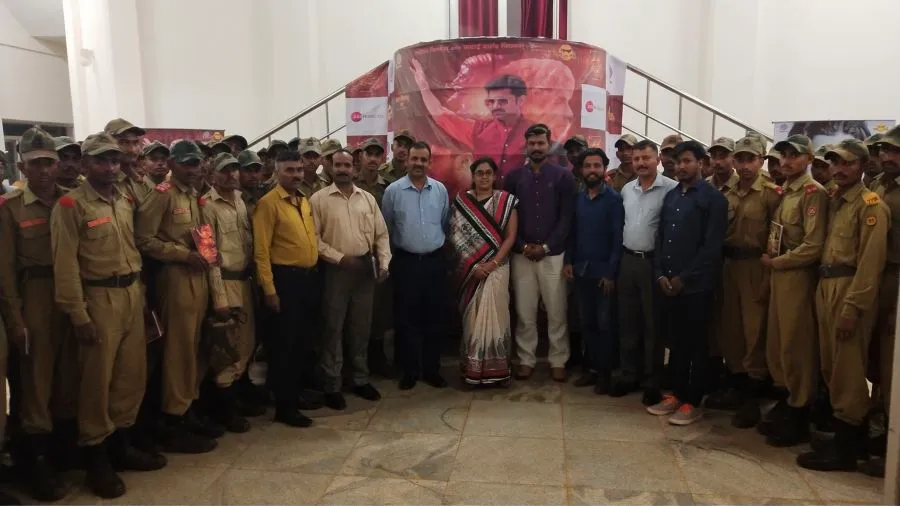 Chatrpati Shasan team and Maratha Regiment Javan
