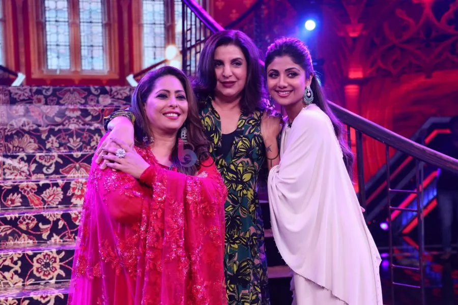 Geeta Kapur, Shilpa Shetty, Farah Khan