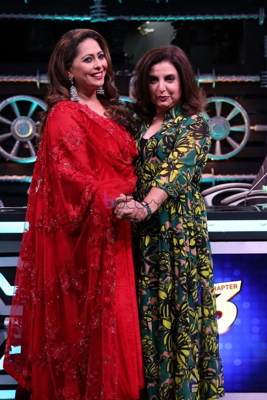 Farah Khan and Geeta Kapoor