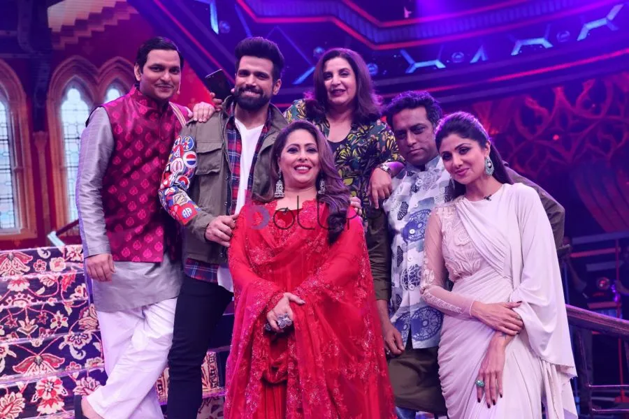 Paritosh Tripathi, Ritvik Dhanjani, Geeta Kapur, Farah Khan, Anurag Basu, Shilpa Shetty