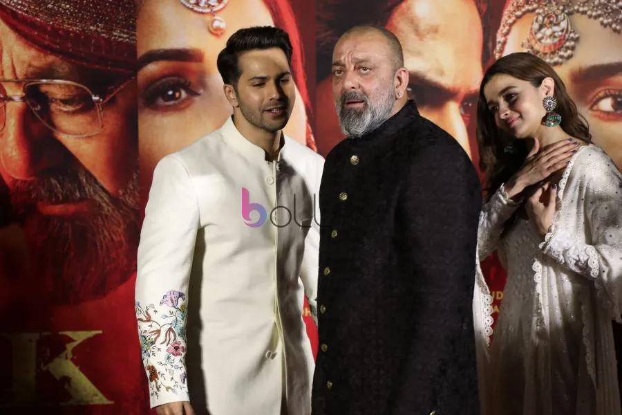 Varun Dhawan, Sanjay Dutt, Alia Bhatt