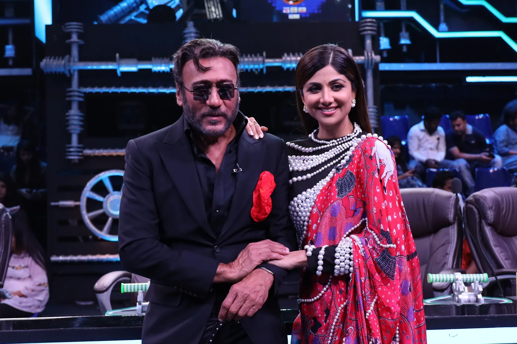 Jackie Shroff and Shilpa Shetty