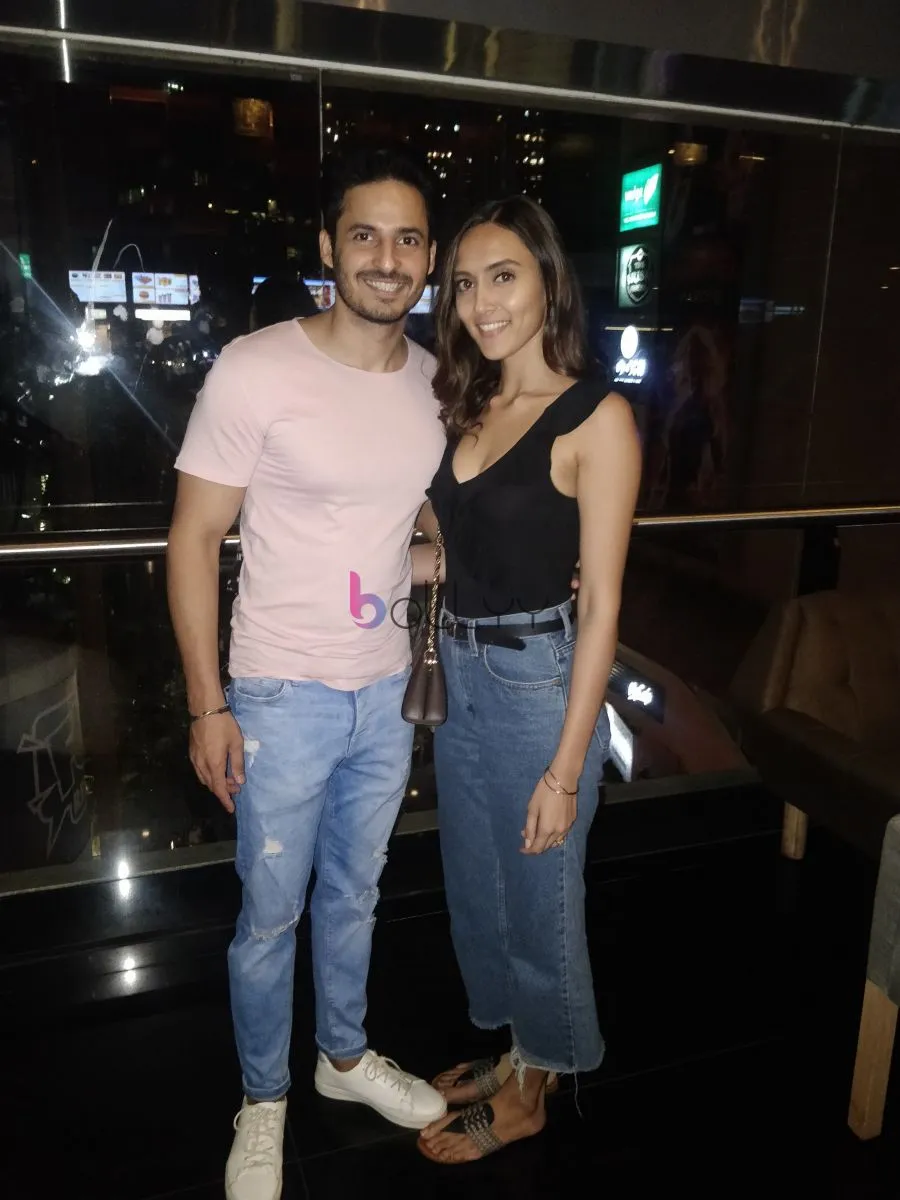 Mohit malhotra with a friend