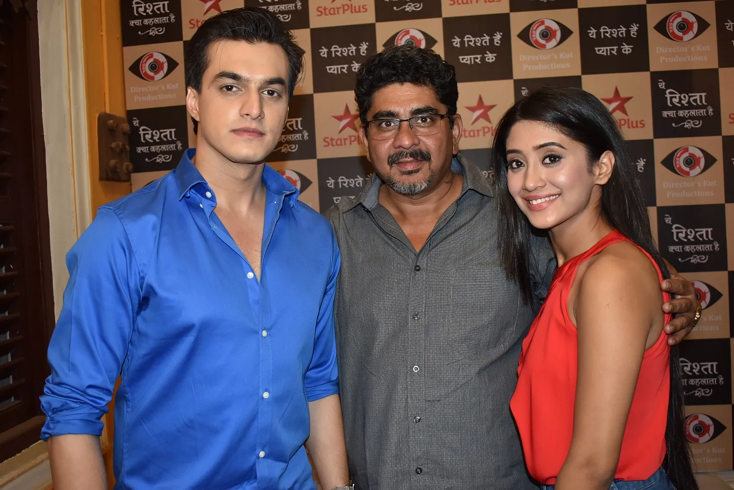 Mohsin Khan, Rajan Shahi and Shivangi Joshi