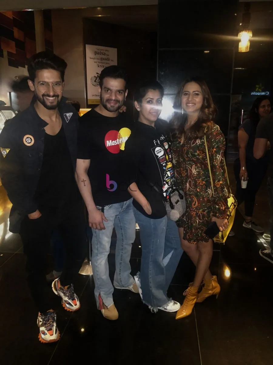 Ravi Dubey, Karan Patel ,Ankita Bhargava and Sargun Mehta