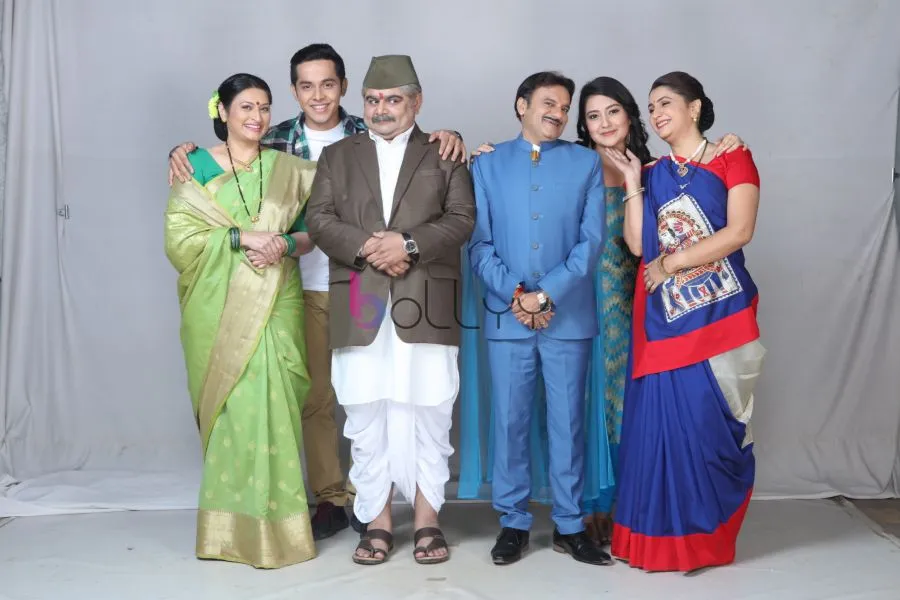 The Gokhale and Thakkar family from Sony SAB's Bhakharwadi 
