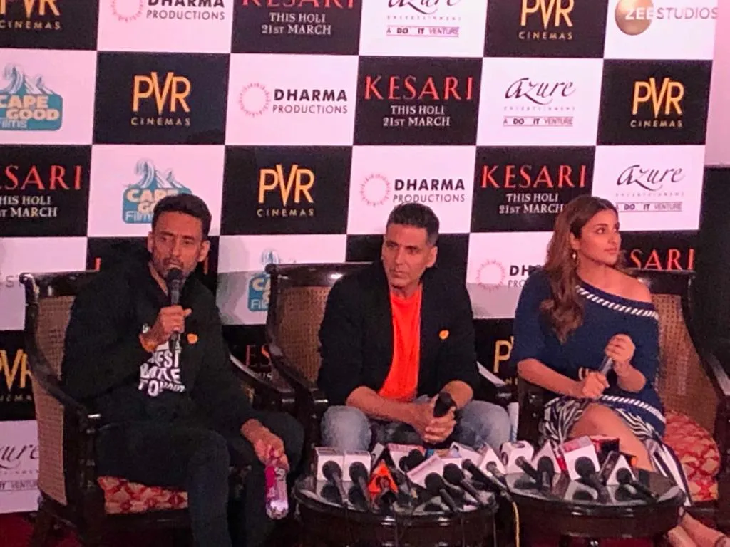 Anurag Singh, Akshay Kumar, Parineeti Chopra