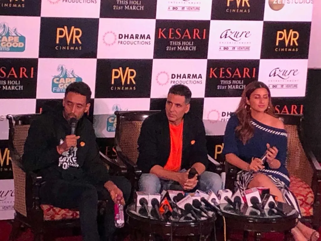 Anurag Singh, Akshay Kumar, Parineeti Chopra