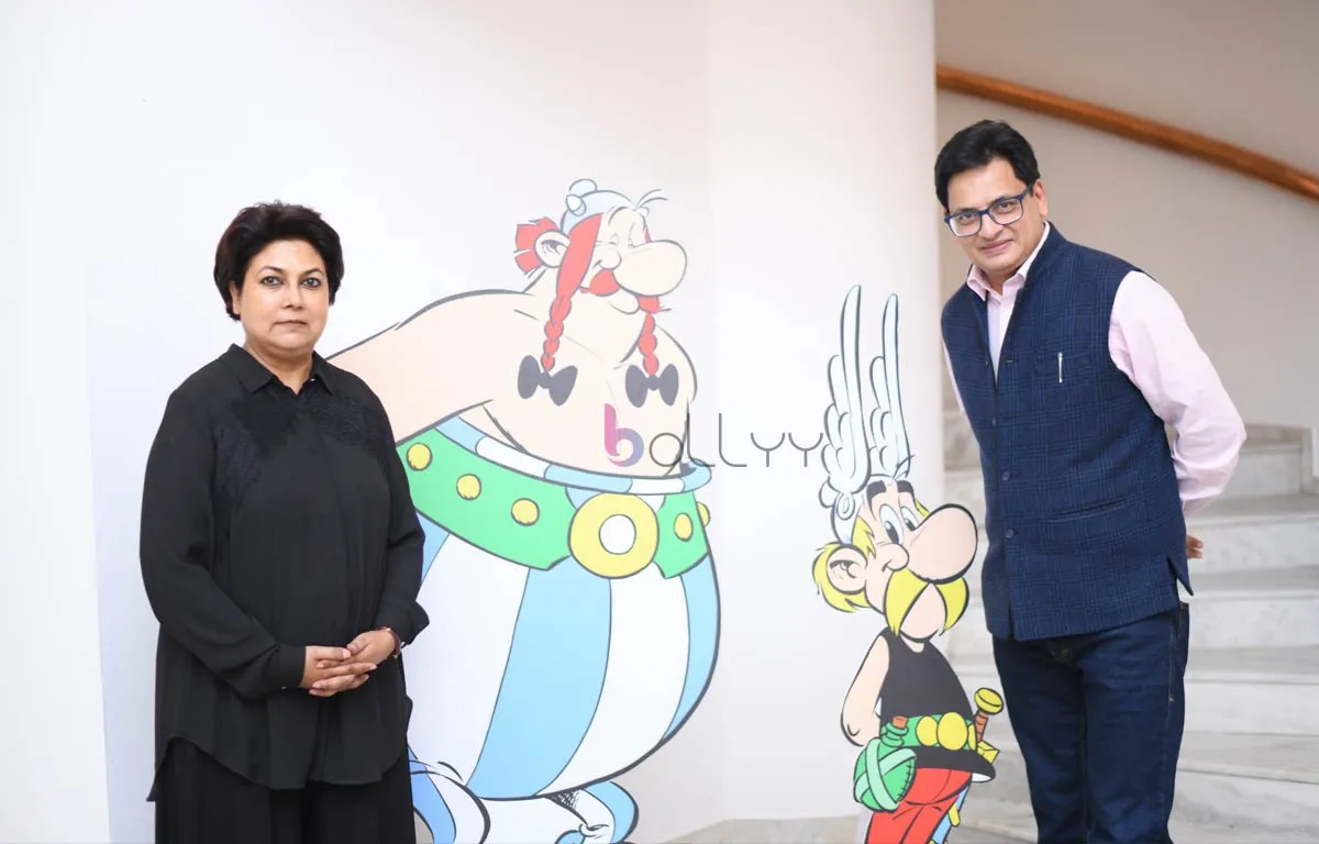 Asterix Translators Dipa Chaudhuri and Puneet Gupta