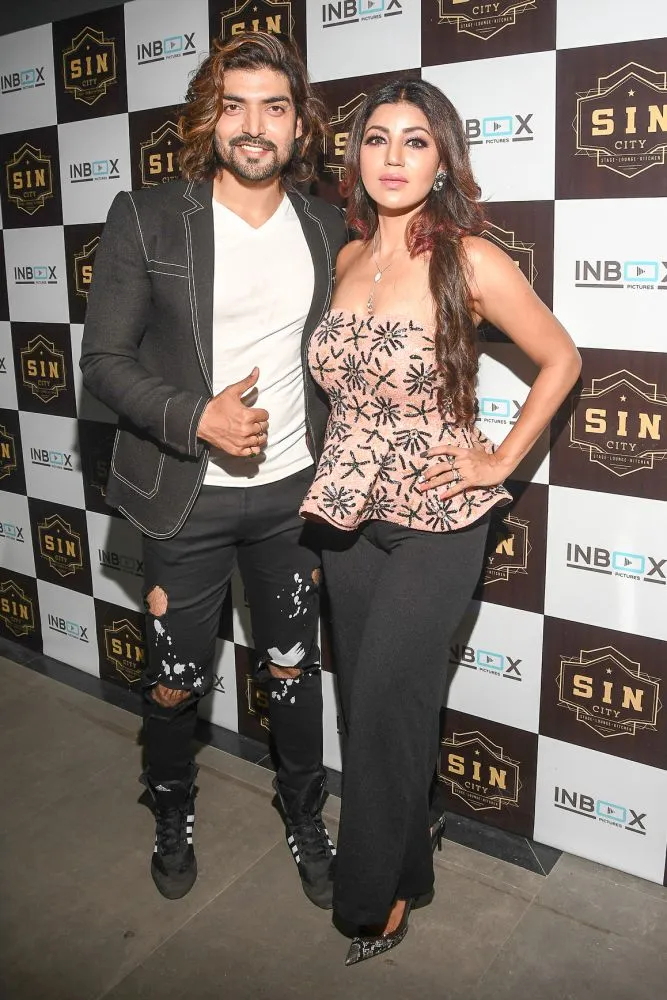 Gurmeet Choudhary with Debina Bonnerjee