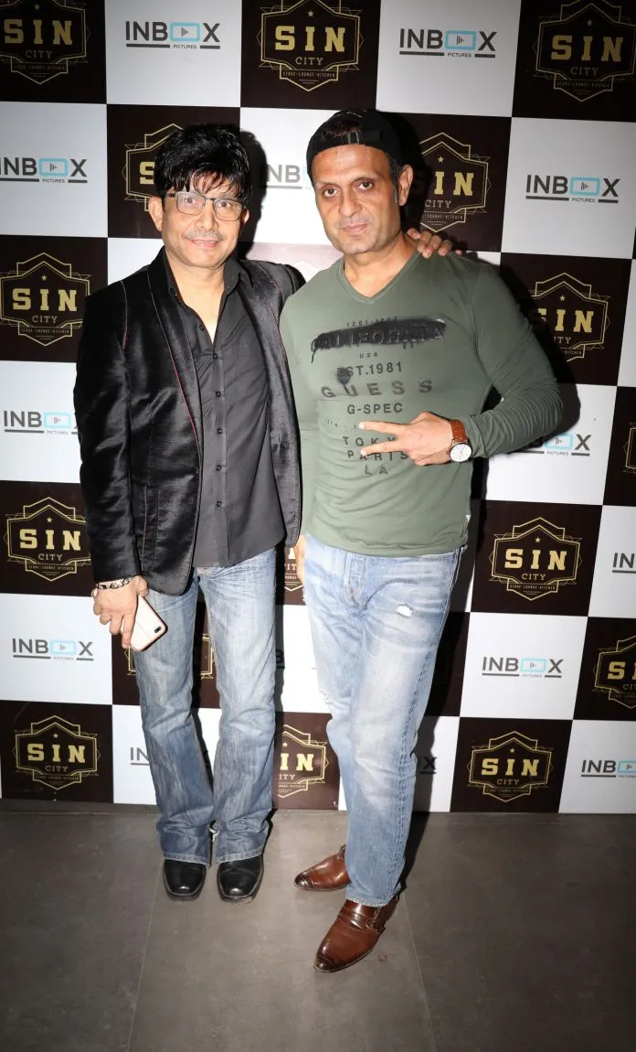Kamaal R Khan with DJ Sheizwood