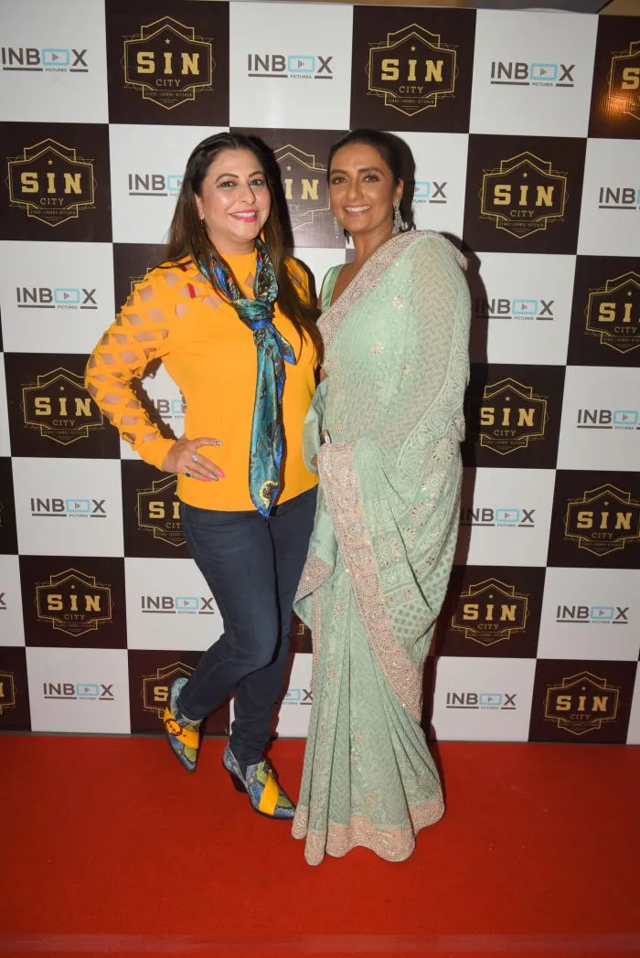 Gurpreet Kaur Chadha with Shanthipriya