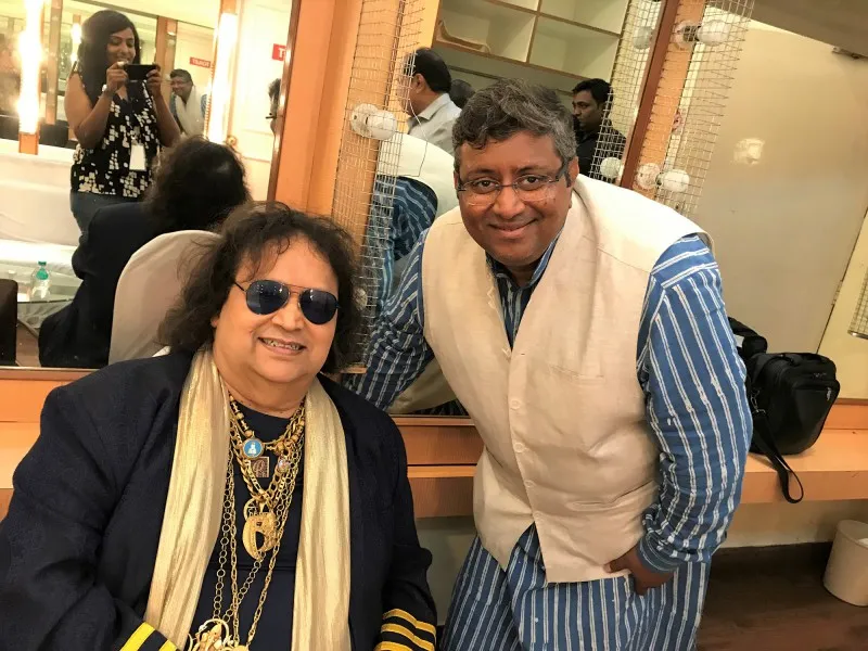 Bappi Lahiri and Adinath Mangeshkar 