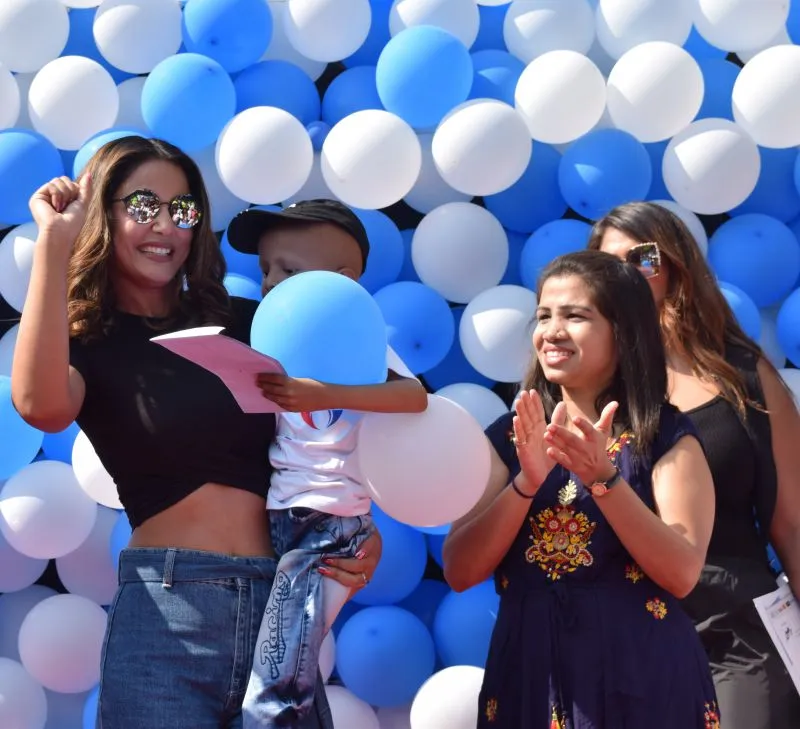 Hina Khan at 'Run For Little Warriors' 