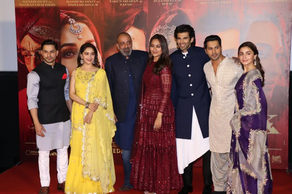 Kunal Khemu, Madhuri Dixit, Sanjay Dutt, Sonakshi Sinha, Aditya Roy Kapur, Varun Dhawan, Alia Bhatt