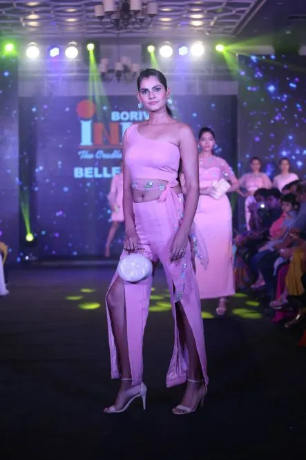 Model Walks The Ramp At Layer'M 2019
