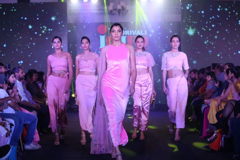 Model Walks The Ramp At Layer'M 2019