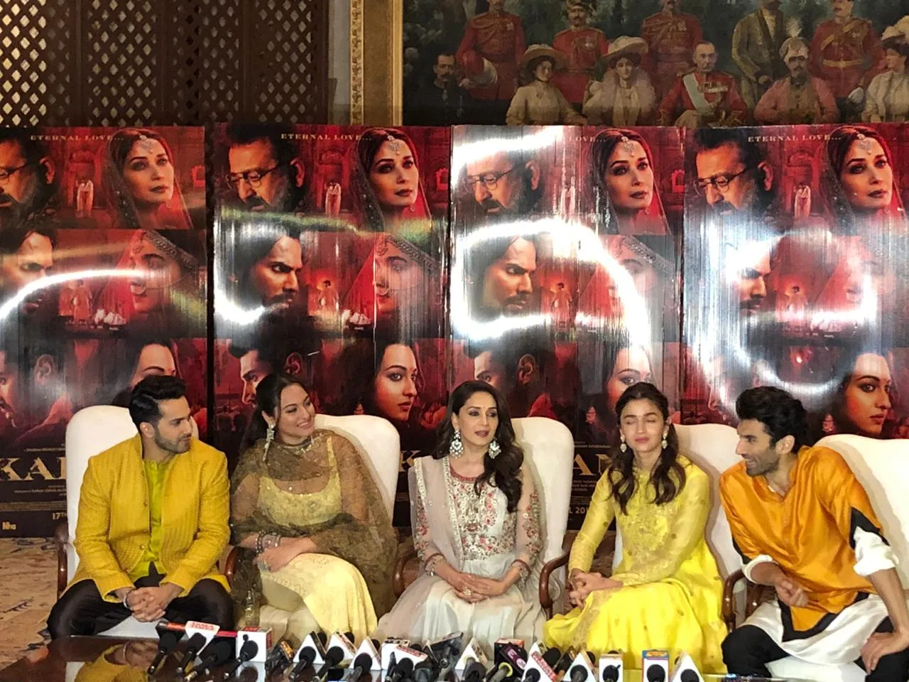 Varun Dhawan, Sonakshi Sinha, Madhuri Dixit, Alia Bhatt, Aditya Roy Kapur