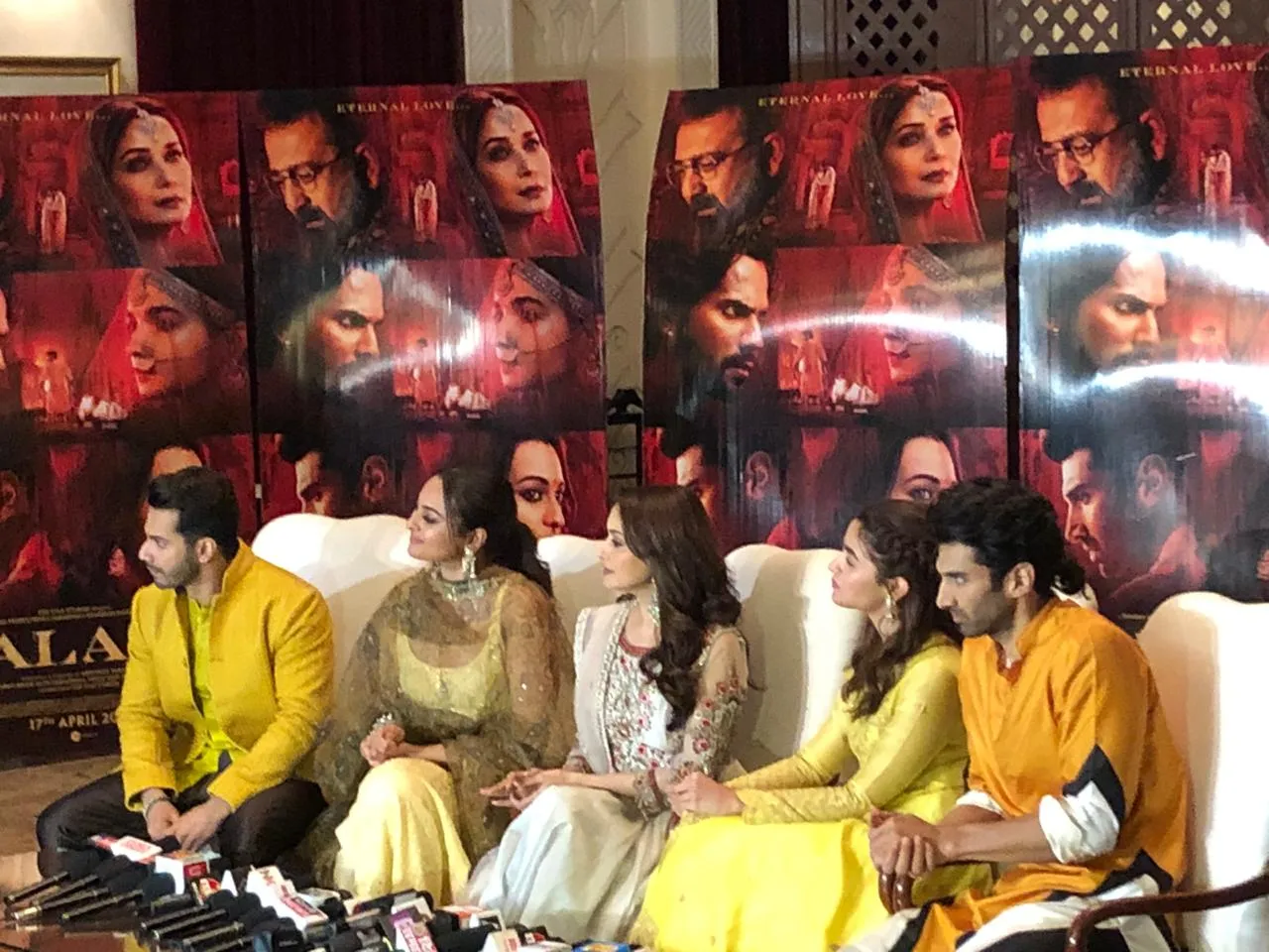 Varun Dhawan, Sonakshi Sinha, Madhuri Dixit, Alia Bhatt, Aditya Roy Kapur