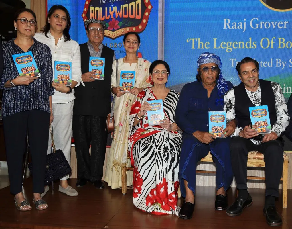 Raaj Grover_bollywood Stars_book launching