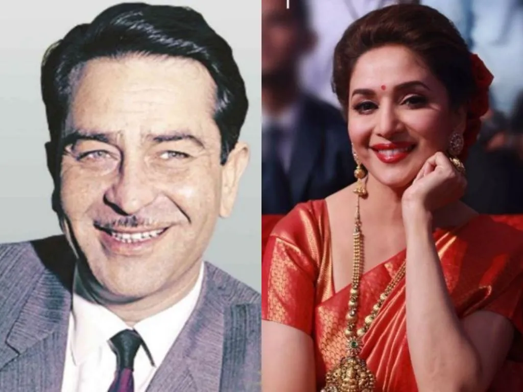 Raj kapoor_Madhuri Dixit