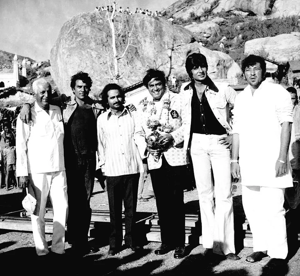 Ramesh sippy with sholay stars