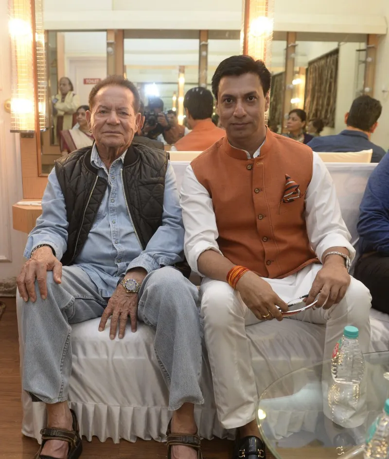 Salim Khan and Madhur Bhandarkar