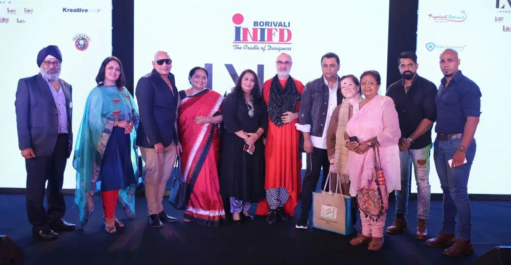 Team INIFD Borivali With Honourable Guests From Fashion Industry