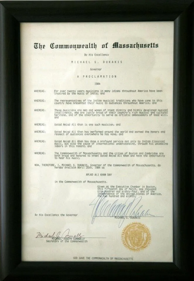 The Commonwealth of Massachusetts declaration copy